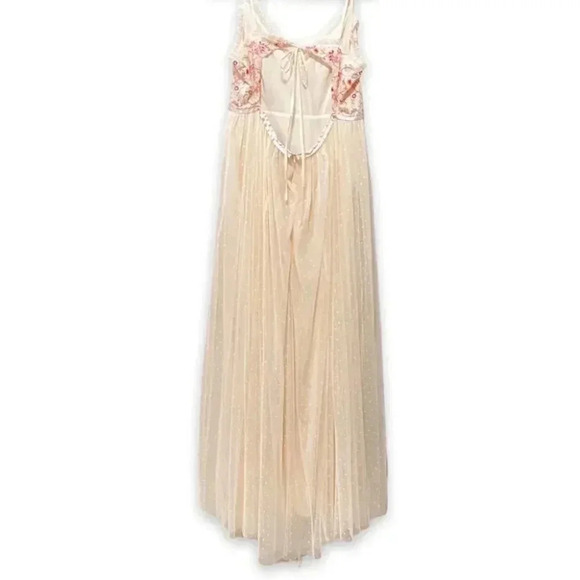 NWT Anthropologie BHLDN Needle & Thread Elsie Cami Floral Maxi Dress Size 14 - Picture 7 of 13